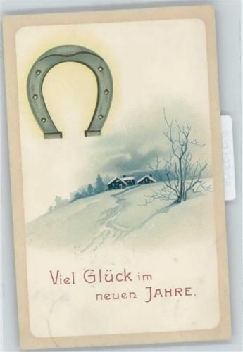 Neujahr , Prägedruck AKU2