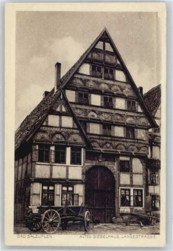 Bad Salzuflen Langestrasse , altes Giebelhaus