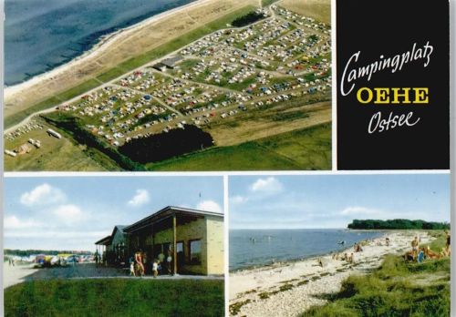 Oehe Fliegeraufnahme Meer Strand Camping