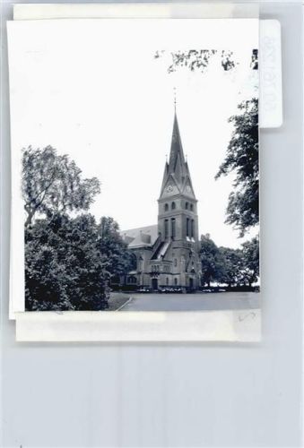 Hemmoor Foto mit Negativ, Kirche