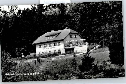 Waldthurn Schutzhaus Fahrenberg