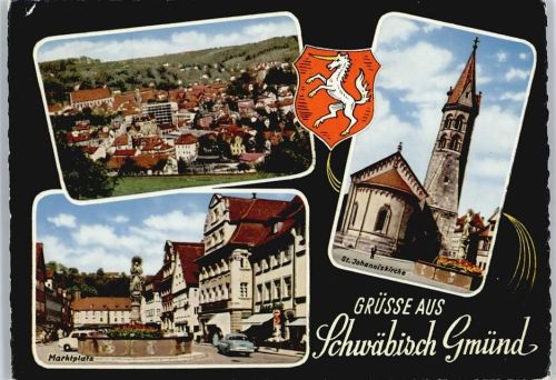 Schwäbisch Gmünd Kirche Marktplatz Panorama