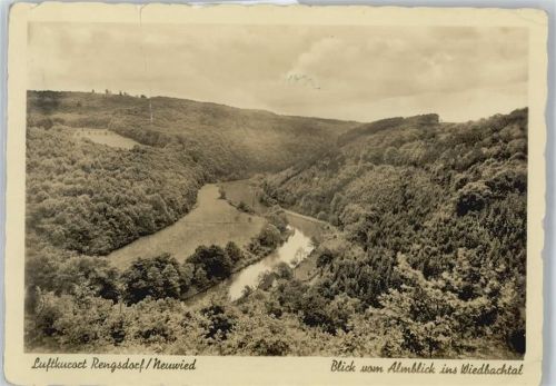 Rengsdorf Blick vom Almblick ins Wiedbachtal