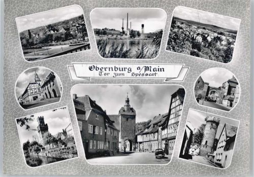 Obernburg Fluss Auto Panorama