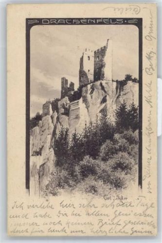 Drachenfels Burg-Ruine
