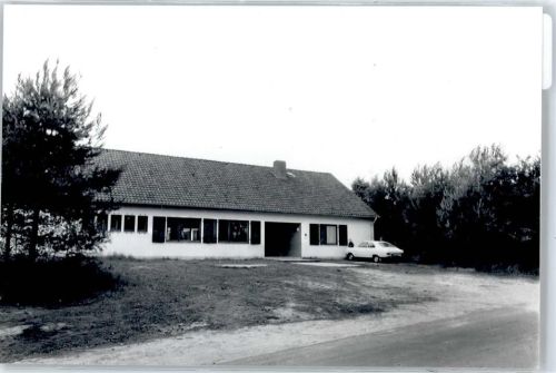 Nordwohlde Sportheim, Foto mit Negativ