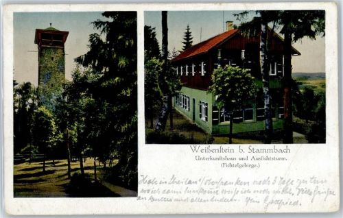 Stammbach Unterkunftshaus Weißenstein , Marke entfernt