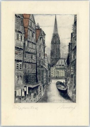 Strasbourg Kupferstich
