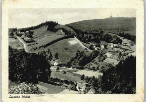 Detmold 1955 Lippische Schweiz