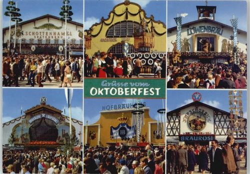 München 1990 Oktoberfest Sonderstempel