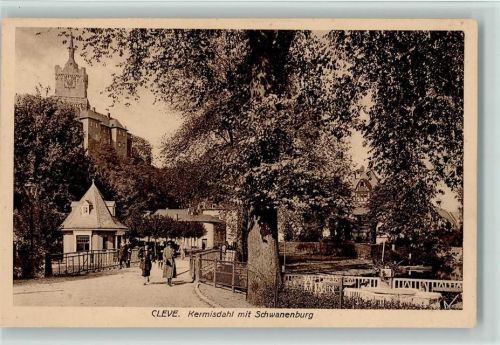 Kleve Kermisdahl mit Schwanenburg