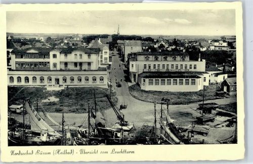 Büsum Blick vom Leuchtturm