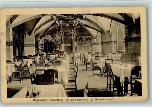 Elberfeld Ratskeller Innenaufnahme Hauptrestaurant