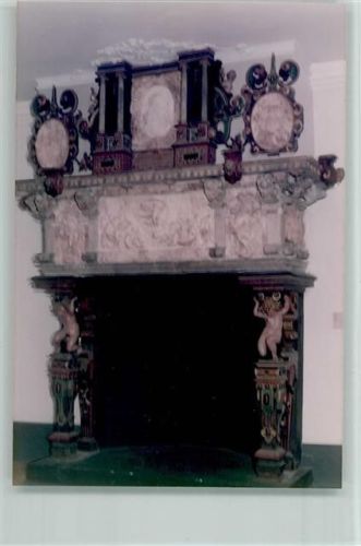Husum Schloß Husum alter Kamin