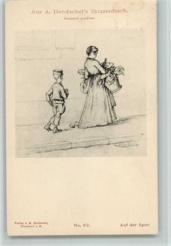 Aus Hendschels Skizzenbuch Nr. 62 - Auf der Spur - Rommel Verlag
