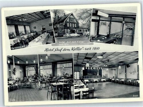 Hagen Hotel Auf dem Keller, Café, Kegelbahn