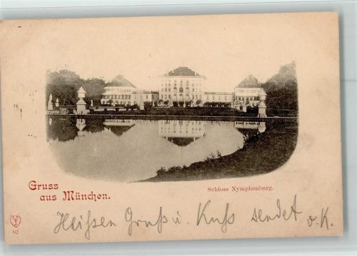 München 1898 Schloss Nymphenburg