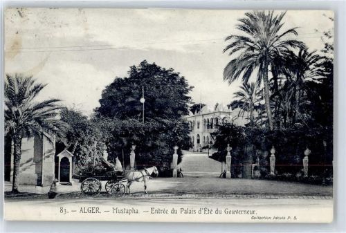 Alger Palais d'Ete du Gouverneur