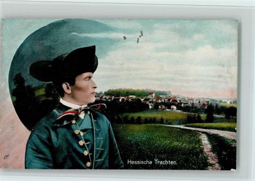 Schwälmer Mann in Tracht Serie 7 Nr. 167