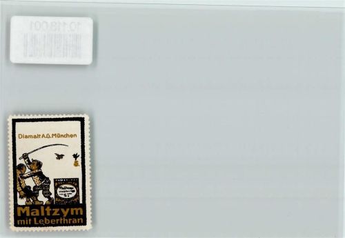 München Vignette Diamalt AG Maltzym Lebertran