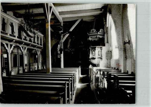 Büsum Kirche Innenaufnahme