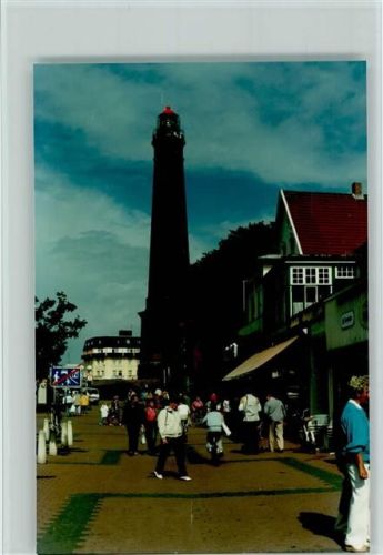 Borkum Neuer Leuchtturm Fußgängerzone