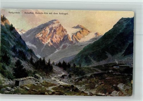 Bad Gastein Anlauftal Radeck-Alm mit dem Ankogel