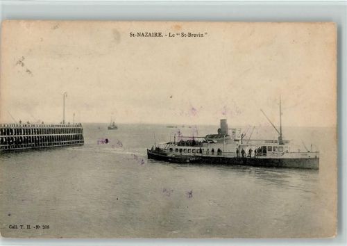 Saint-Nazaire 1915 Le St-Brevin - Küstenschiff, Fähre