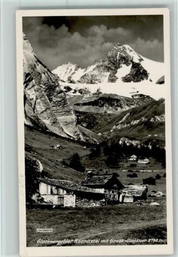 Ködnitz Ködnitztal mit Gross-Glockner