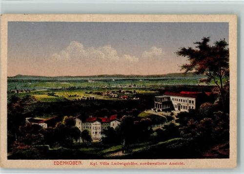 Edenkoben Kgl. Villa Ludwigshöhe Nordwestliche Ansicht