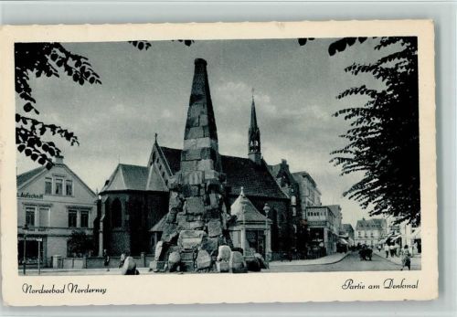 Norderney Partie am Denkmal