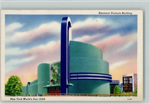 New York Worlds Fair 1939 , gute Erhaltung AK