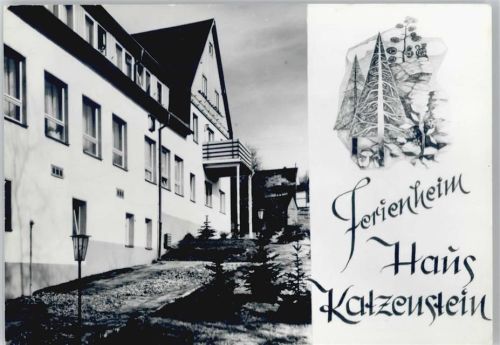 Pobershau Ferienheim Haus Katzenstein