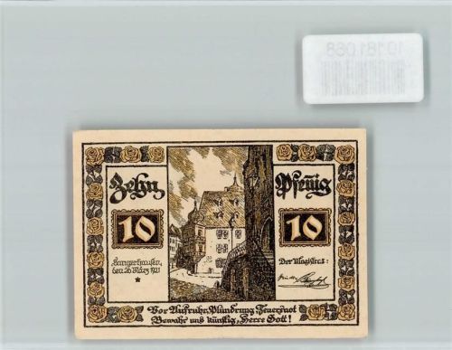 Sangerhausen Notgeld Rosen