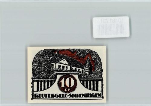 Stavenhagen Notgeld Reutergeld