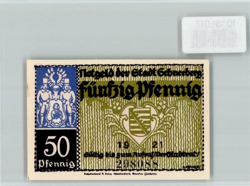 Schneeberg Notgeld Anhang Engel mit Kerze