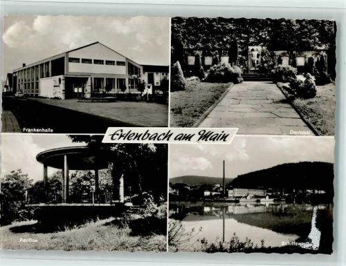 Erlenbach Frankenhalle Denkmal Pavvilon Schiffswerft