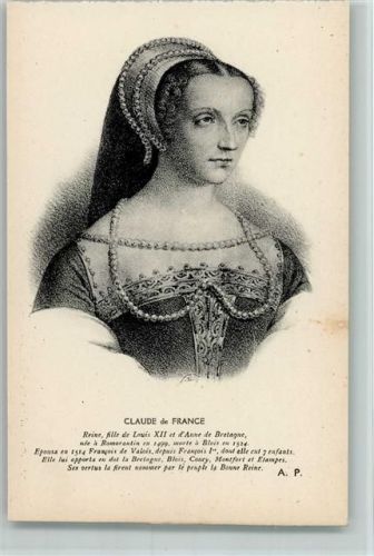 Claude de France AK