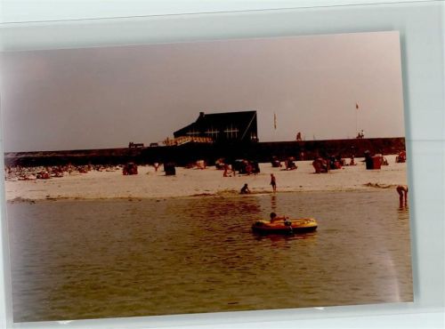 Utersum Strand Schlauchboot
