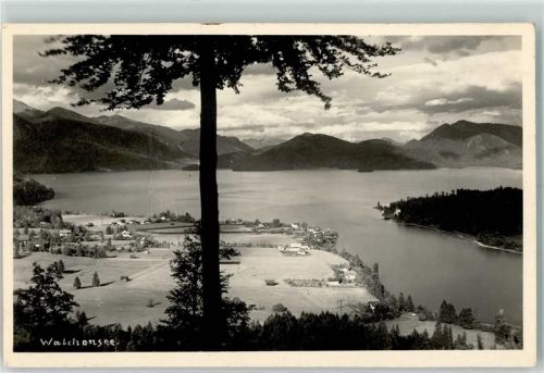 Walchensee Blick nach Walchensee