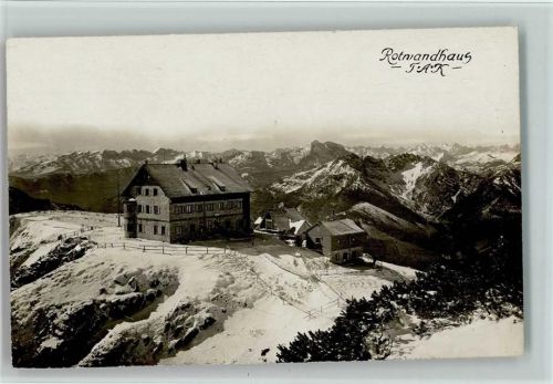Rotwandhaus Posthilfstelle Rotwandhaus