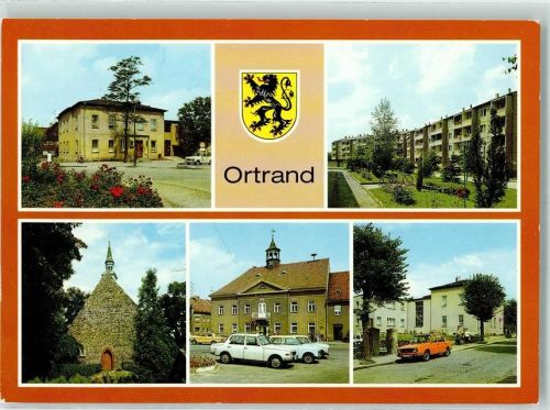 Ortrand Landambulatorium Ponickauer Straße St.-Jakobi-Kirche Blick zum Rathaus Bahnhofstraße