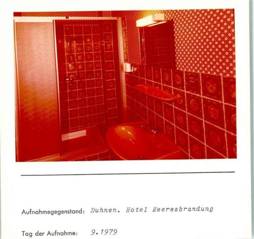 Duhnen Foto montiert auf Karton