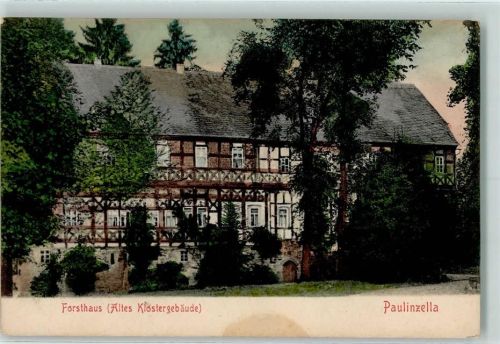07422 O6821 Paulinzella - Forsthaus Altes Klostergebäude