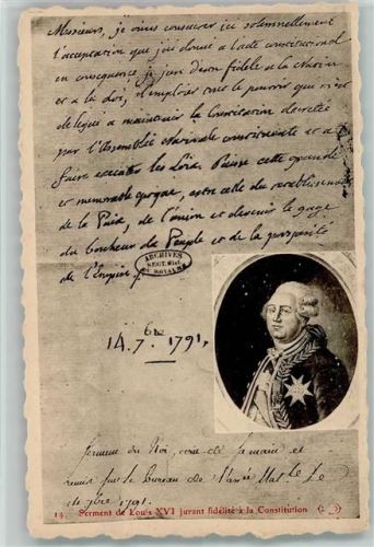 Serment de Louis XVI AK