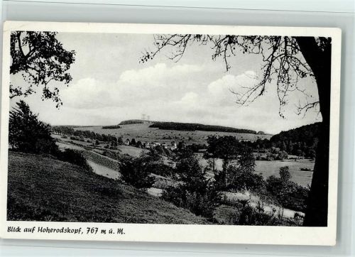 Hoherodskopf Blick auf Hoherodskopf