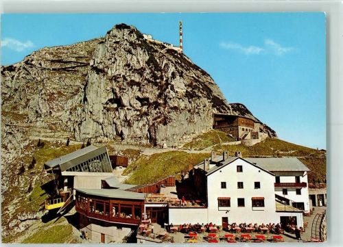 Wendelsteinhaus Wendelsteinhaus mit Seilbahnstation Gipfelweg Sonnenobservatoirum Fernsehsender Rundfunkhaus