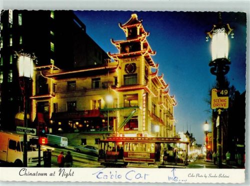 San Francisco Chinatown at Night