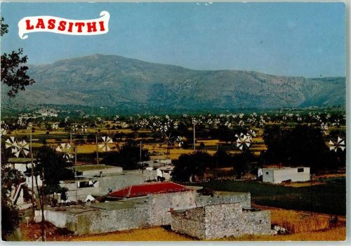 Kreta Tiefebene von Lassithi Die Mühlen
