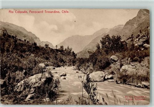 1914 Propie de J. Allan Nr. 104 Rio Colorado Ferrocarril Trosandino